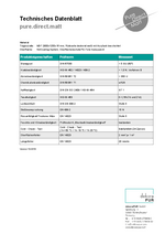  Technisches Datenblatt pure.direct.matt 