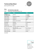 pure.perfect.matt technical data sheet