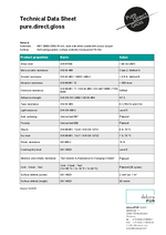 pure.direct.gloss technical data sheet