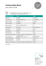 pure.direct.matt technical data sheet