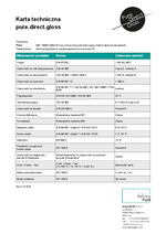 pure.direct.gloss technical data sheet