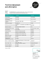 pure.direct.gloss technical data sheet