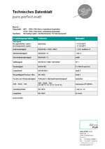 Technisches Datenblatt pure.perect.matt